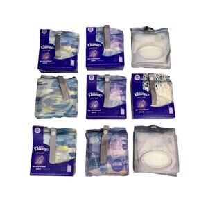 Kleenex Ultra Soft Go Anywhere Pack Facial Tissues 30 Tissues per Pack X 9 Used